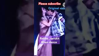 Shahrukh Khan aur Rekha ka dance performance dekhte hue Amitabh bacchanbollywood youtubeshorts [upl. by Bell]