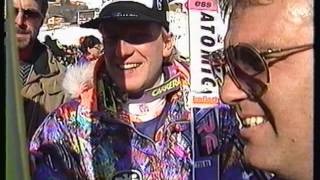 Alpine Ski WM 1991 Saalbach Hinterglemm [upl. by Atikkin]