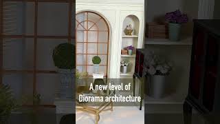 What a charming home for your 16 scale fashion dolls miniatures miniatureroom diorama [upl. by Archambault830]