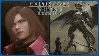 Genesis Summons Bahamut Boss Fight  Crisis Core Final Fantasy 7 Reunion [upl. by Silliw]