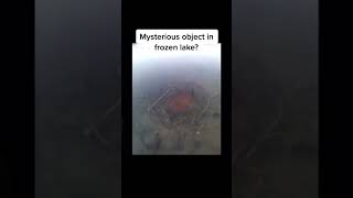 Mysterious object in frozen lake [upl. by Jaynes]