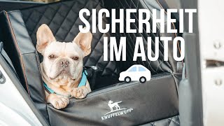 SICHERHEIT IM AUTO  AUTOSITZ KNUFFELWUFF  EINBAU  RABATTCODE [upl. by Obola731]