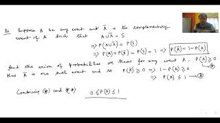 Axiomatic approach to probability [upl. by Hasile]