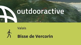 Randonnée en Valais Bisse de Vercorin [upl. by Bolt]