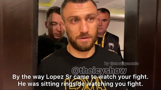 LOMACHENKO AFTER BEATING NAKATANI BY A KO REMATCH WITH TEOFIMO LOPEZ IS NEXT [upl. by Valdis]