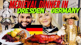 Dresdens Hidden Gem Sophienkeller the Ultimate Medieval Dining Experience in Germany [upl. by Eadith]