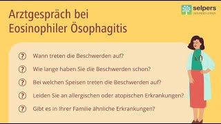 Eosinophile Ösophagitis  was dich beim Arztbesuch erwartet Arzt informiert [upl. by Ellie]