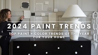 Top Interior Paint Colors for 2024  How to Pick Paint Colors Like a Designer [upl. by Udall]