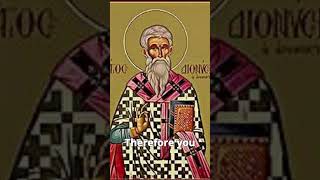 Oct 3 Byzantine Saint of Day The Holy Bishop Martyr Dionysius saintoftheday catholic orthodox [upl. by Alidia]