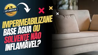 IMPERMEABILIZANTE BASE ÁGUA OU SOLVENTE NÃO INFLAMÁVEL [upl. by Ahsiam]