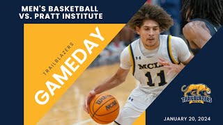 Mens College Basketball MCLA vs Pratt Institute 12024 [upl. by Apur]