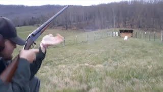 DO NOT SHOOT THIS GUN120 year old double barrel ithaca doublebarrel shotgun explosion [upl. by Benildis]