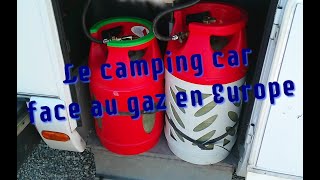 Le campingcar face au gaz en Europe  Vlog Vivre en camping car [upl. by Hayley]