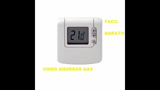 Como instalar termostato digital y como ahorrar gas [upl. by Nihahs857]