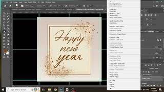 How to Create a Stunning New Year Card in Photoshop [upl. by Kurman]