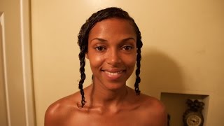 How To  Easily Detangle Natural Hair [upl. by Yle37]