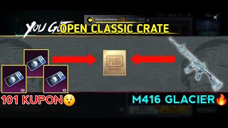 Open 100 Classic Crate  PUBG Mobile [upl. by Sukcirdor]