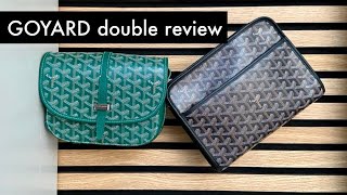 Goyard Belvedere PM and Jouvence PM review [upl. by Ailasor]