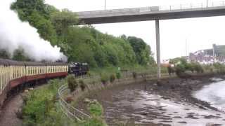 NYMR North Yorkshire Moors Railway Grosmont to Whitby [upl. by Asenav]