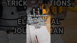 Journeymanmaster electrician test questions ep1shorts fyp testprep electrician journeyman [upl. by Ahsasal]