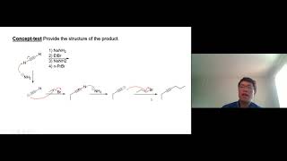 Lecture Video Ch9 15 – Alkylation of Terminal Alkynes [upl. by Mori]