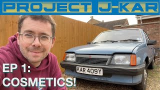 Vauxhall Cavalier mk2 recommissioning episode 1 [upl. by Amyaj]