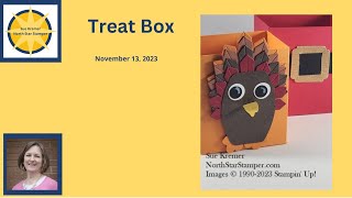 Treat Box from Cardstock [upl. by Nail845]