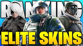 Ranking All 54 Elite Skins in Rainbow Six Siege from WORST to BEST Y8S4 [upl. by Anon]