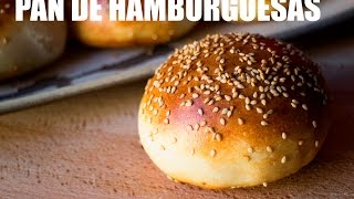 PAN DE HAMBURGUESAS CASERO [upl. by Aineles]