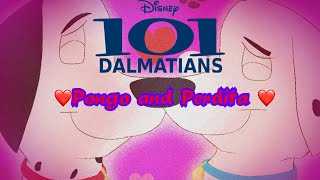 101 Dalmatians  Pongo and Perdita Speedpaint video [upl. by Notpmah]