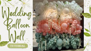 Wedding Balloon  Balloon Wall  Bridal Balloons [upl. by Dumond]