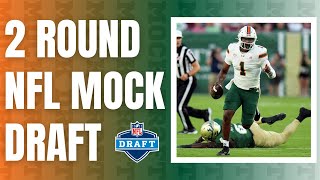 Two Round 2025 NFL Mock Draft [upl. by Krug205]