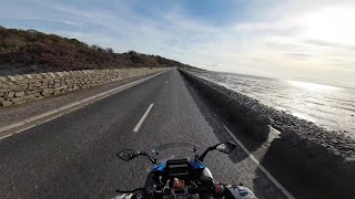 A Scenic Trip Around The Ards Peninsula on My Suzuki GSX S1000GT [upl. by Arol779]