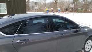 New 40 window tint on 2013 ford fusion [upl. by Atikkin166]