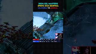 Olivera vs Serral  Semifinal ESL SC2 Masters Spring 2024 Shorts Starcraft Highlight 3 [upl. by Theresita]