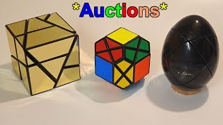 3 custom Twisty Puzzle auctions [upl. by Aienahs]