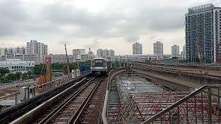 PMSM🟩C151 Set 065066 departing Jurong East MRT Station Joo Koon Bound [upl. by Enimzaj]