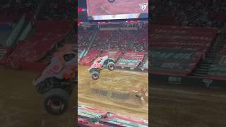 Epic Monster Jam Action in Raleigh 🏁  PNC Arena Thrills automobile monstertruck offroad [upl. by Carline]