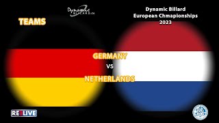 KASPER Stefan vs VAN LIEROP Jan TEAMS MEN Dynamic Billard European Championships Men 2023 [upl. by Concha614]