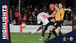 HIGHLIGHTS  Cambridge United 12 Wanderers [upl. by Azmuh]