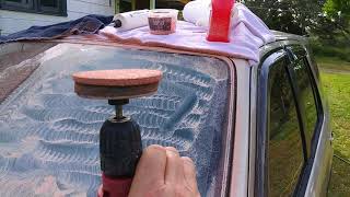 Cerium Oxide Windshield Polishing Part 2 [upl. by Mulderig]