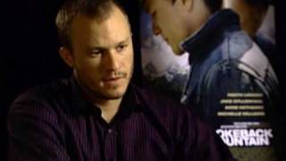 Heath Ledger Brokeback Mountain interview [upl. by Colleen]