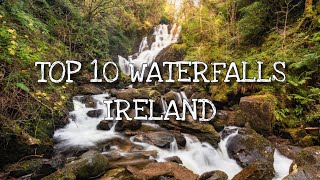 TOP 10 Waterfalls In Ireland  Travel Video [upl. by Nevear]