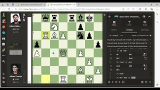 2024 Speed Chess Championship Semifinal 1  Alireza Firouzja vs Hikaru Nakamura [upl. by Ranie549]