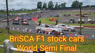 F1 stock cars World Semi Final [upl. by Bowrah534]