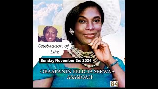 MEMORIAL SERVICE OF LATE OBP FELICIA SERWAA ASAMOAH PART 1 WORCESTER MA USA [upl. by Drusi]