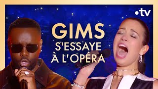 Gims amp Nadine Sierra quotLa donna è mobilequot amp quotSempre liberaquot Verdi  Le Gala des Pièces Jaunes [upl. by Ajnek]