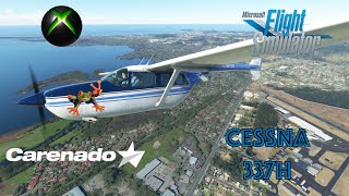 Carenado Cessna 337H Skymaster Review Xbox Series X MSFS 2020 [upl. by Lleihsad]