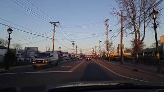 Driving by Amityville in Suffolk New York [upl. by Yellek]