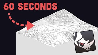Site Model in Rhino in Less Than 1 Minute Free [upl. by Iramat]